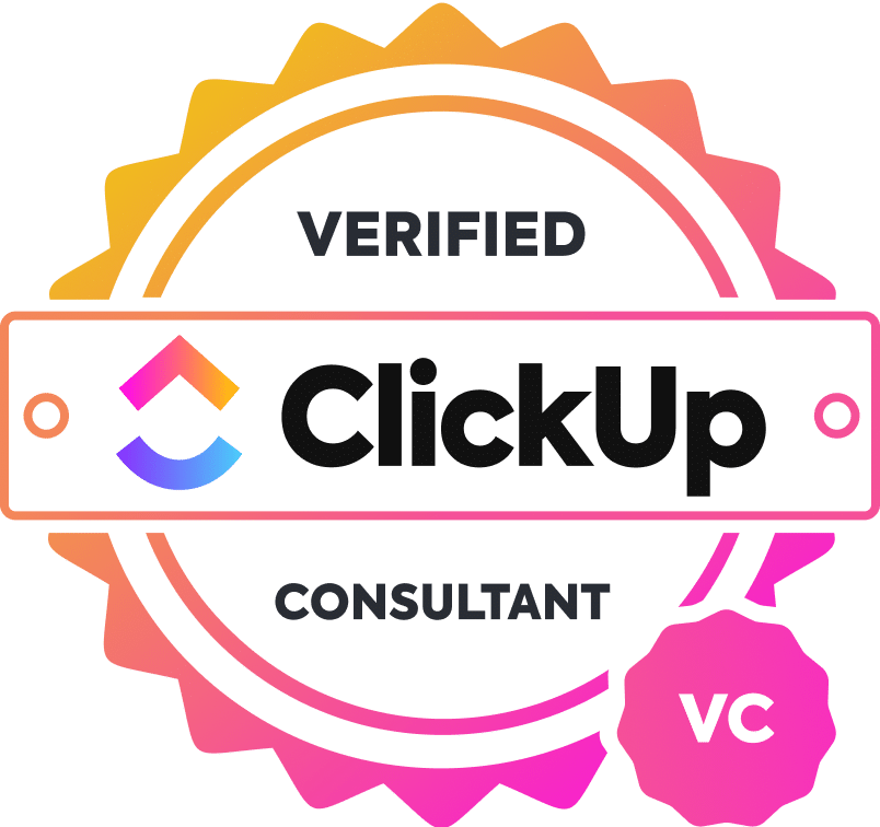 Verified ClickUp Consultant Badge